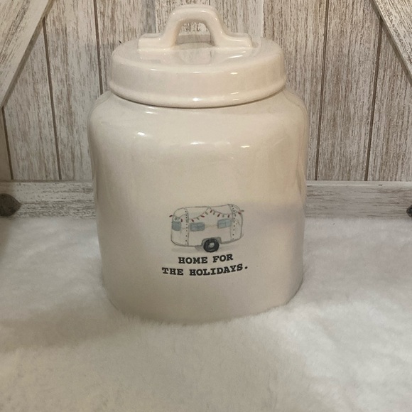 Rae Dunn Home for the Holidays Canister - Picture 1 of 6